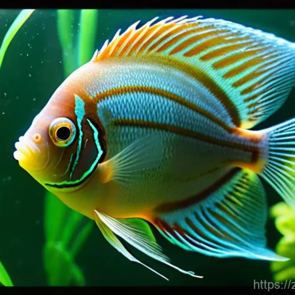 관상어 전용 보험 - **Prompt 1: The "Life Green Card" for a Beloved Fish**
A close-up, highly detailed shot of a lar...