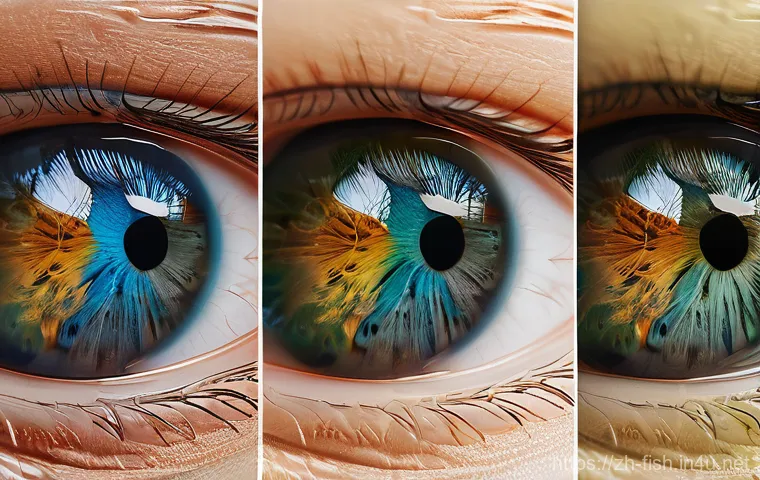 관상어 암수 구별법 - Here are three detailed image generation prompts in English, as requested: