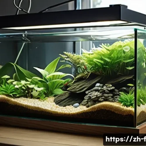 관상어 커뮤니티 사이트 - **Prompt:** A vibrant, well-lit scene featuring a young, enthusiastic adult, fully clothed in a casu...